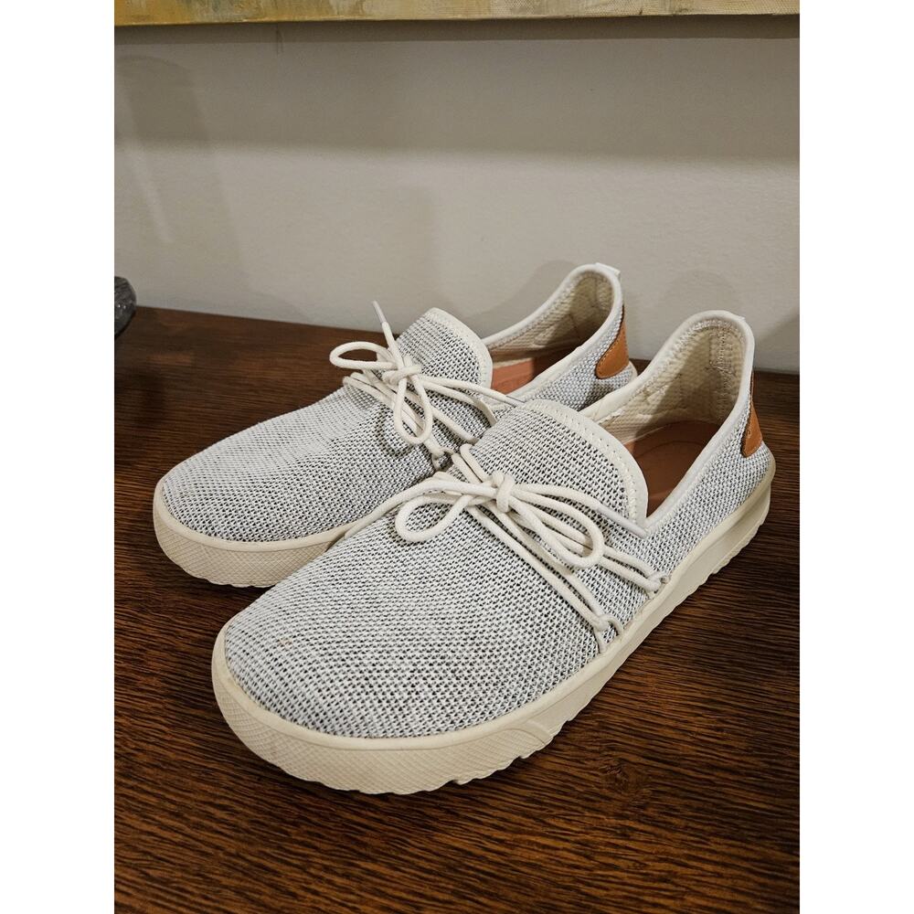 Baretraps 8.5 Women's Casual Slip On Boat Shoes Lightweight Support Blue White